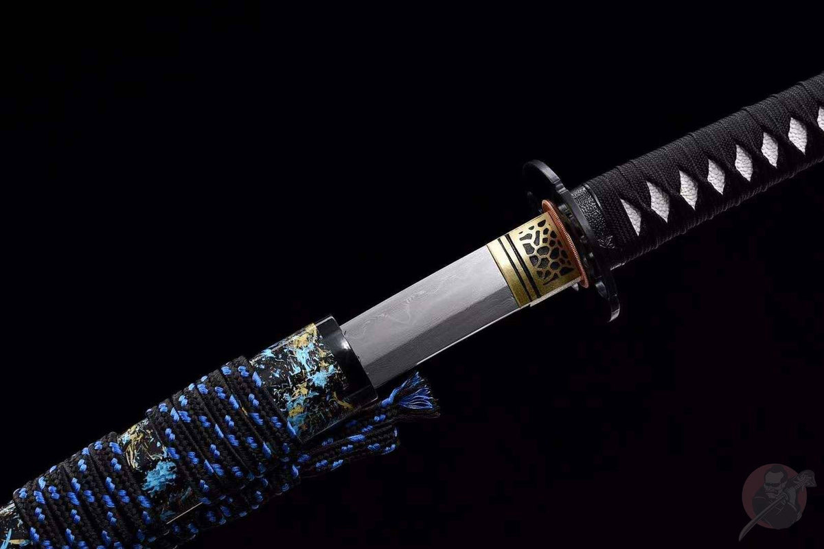 Kangeki 感激 Katana – T10 Steel, Painted Saya – view 10