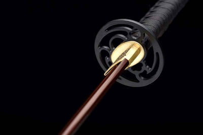 Chikara 力 Katana — Reddish T10 Blade with Bo-hi – view 7