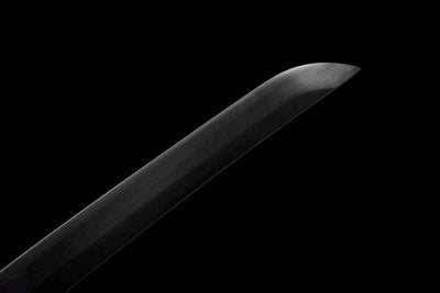 Jin 寺院 Katana – Black Blade, Edo-Style Saya – view 8