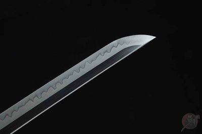 Kuro 黒 Katana – 1095 Steel, Maru Forge, Solid Brass Tsuba – view 11