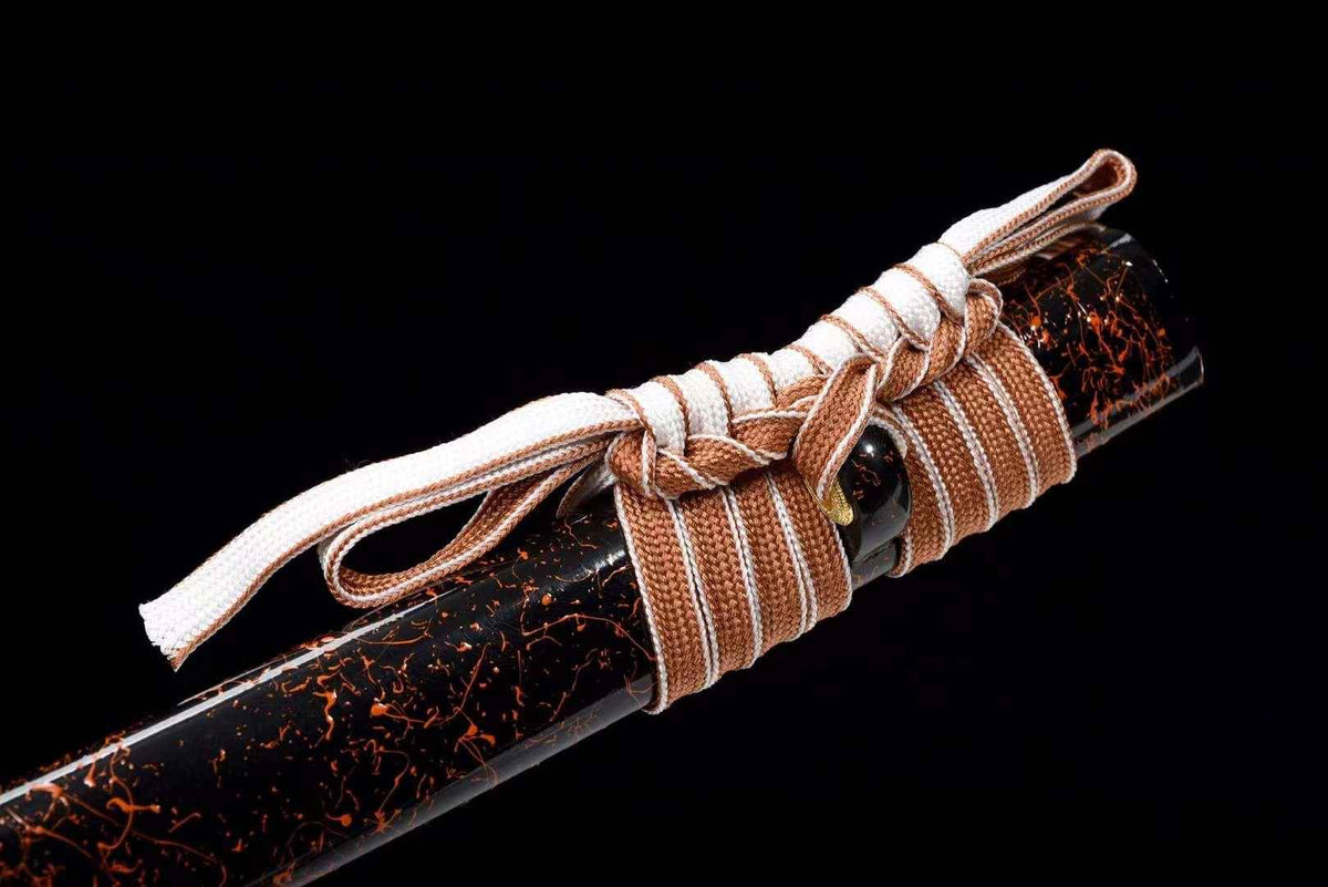 Ōchō 王朝 Katana, T10 Steel, Great Wave Tsuba – view 8