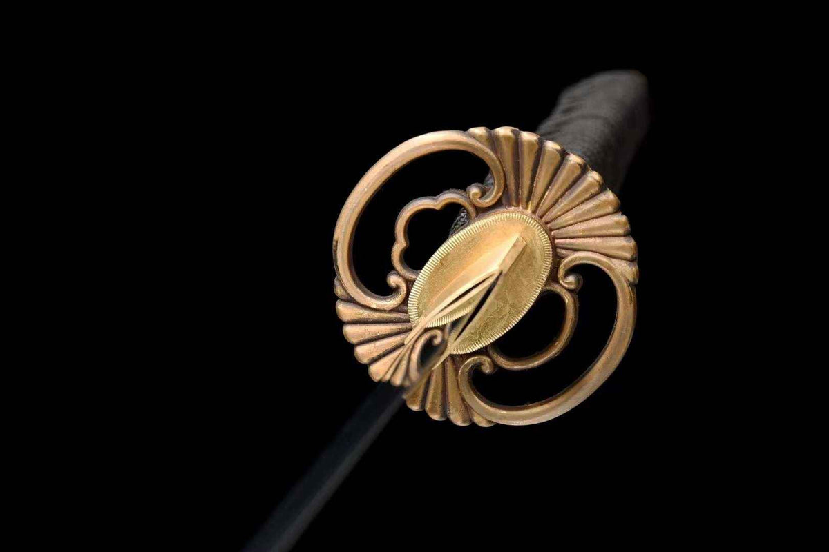Katana Ōku オーク – Entry-level 608 Steel, Brass Fittings – view 9