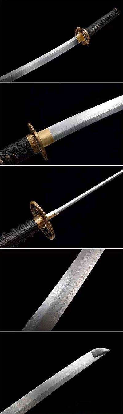 Katana Ōku オーク – Entry-level 608 Steel, Brass Fittings – view 10