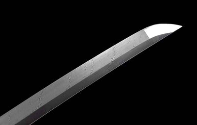 Shiroi ki 白い木 Katana – Damascus Steel – view 8
