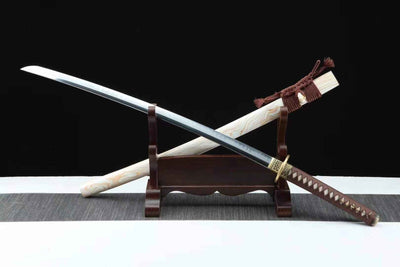 Yūga 優雅 Katana – 1095 Steel, Mirror Polish – view 5