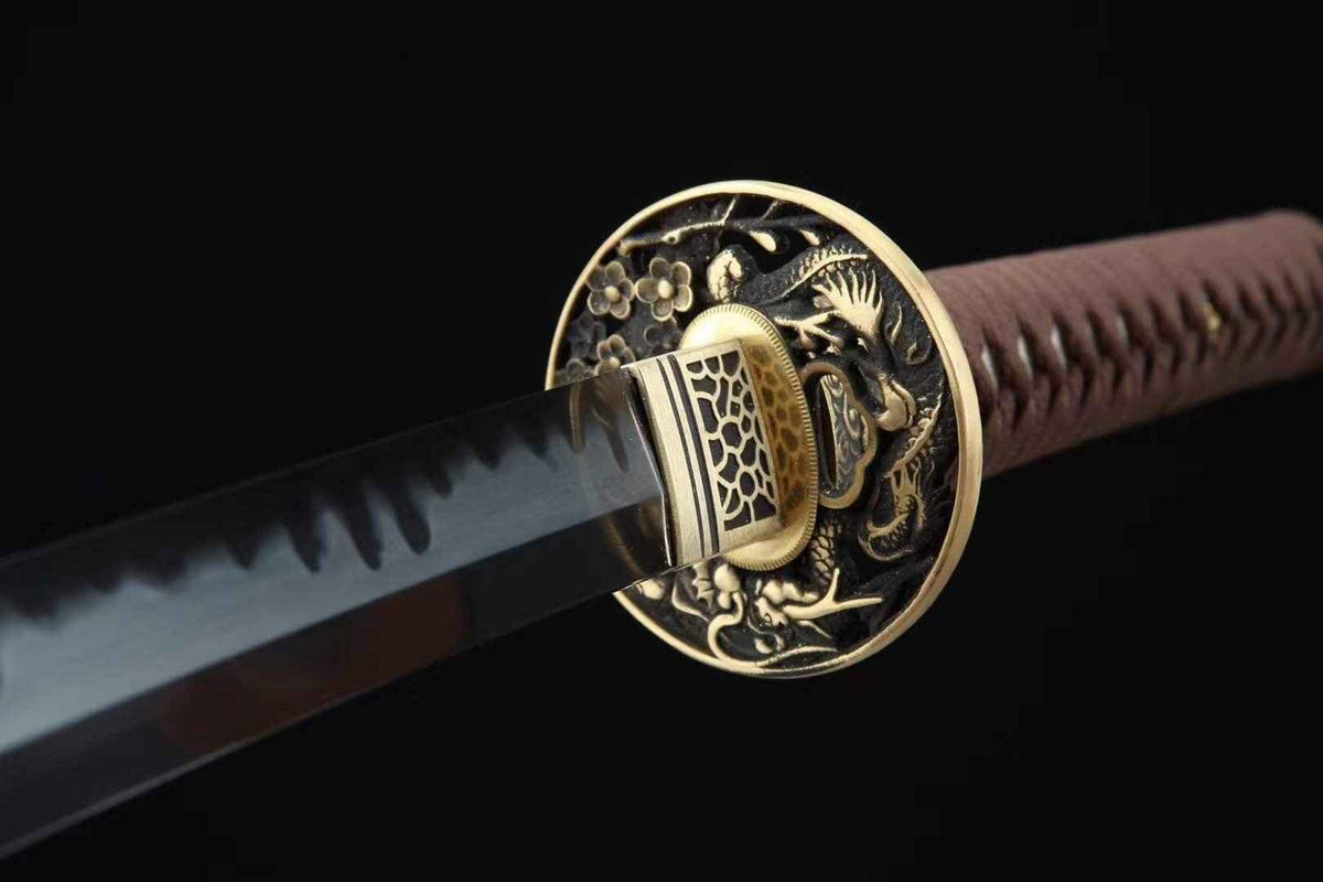 Yūga 優雅 Katana – 1095 Steel, Mirror Polish – view 7