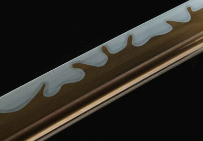 Kaeru カエル Katana – Gold Blade, Manganese Steel – view 8