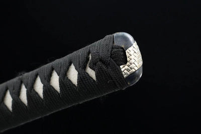 Densetsu 伝説 Katana – T10 Core, Damascus Hamon Steel – view 3