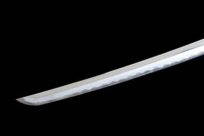 Densetsu 伝説 Katana – T10 Core, Damascus Hamon Steel – view 5