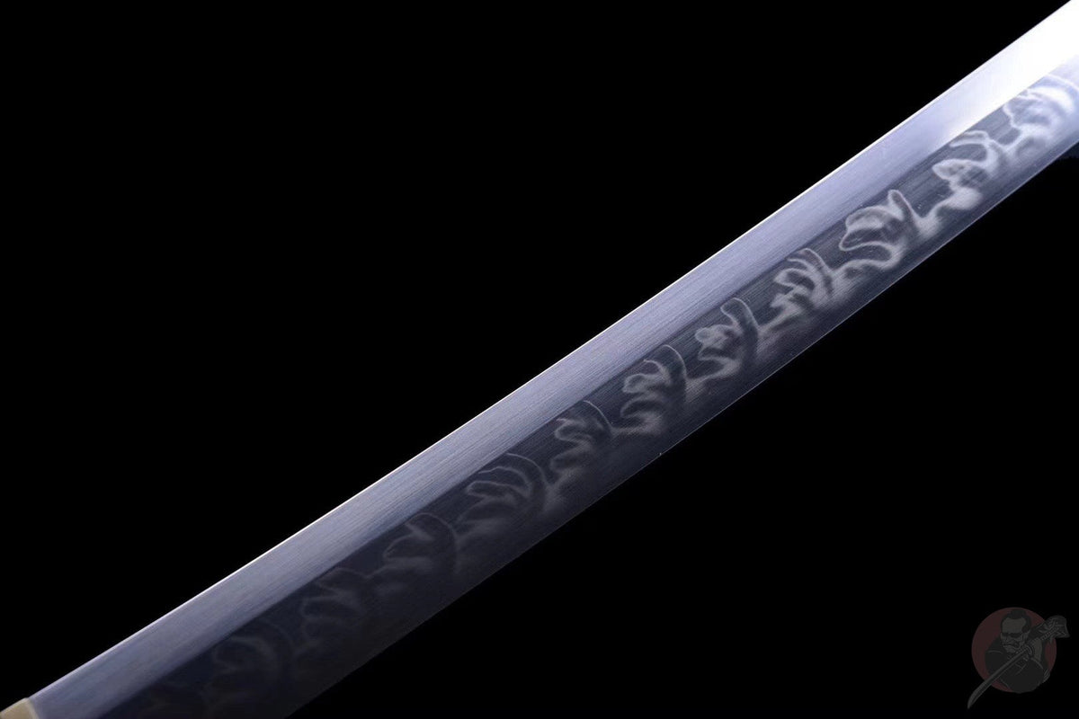Hayashi 林 Wakizashi, T10 Steel, Dragon-Nail Hamon – view 6