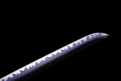 Ame no Habakiri Katana – 1060 Steel, White Lacquered Saya – view 15