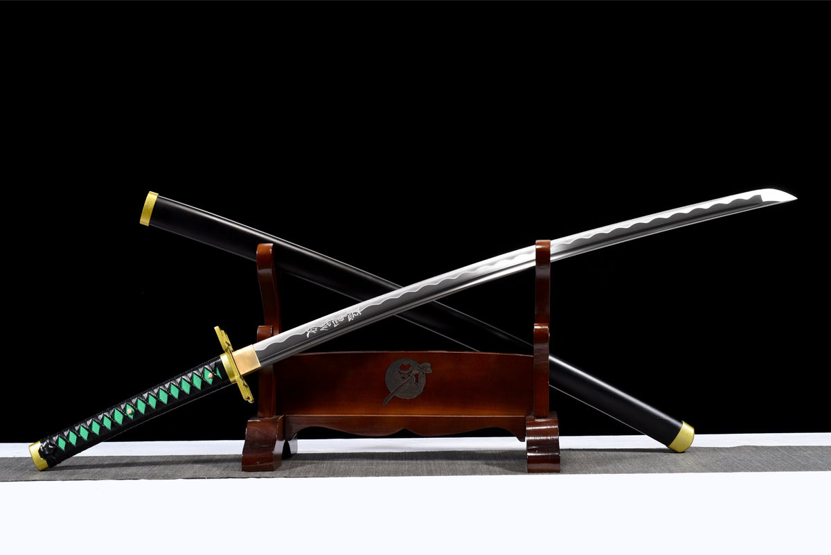 Tokito Muichiro-Inspired Katana – 1060 Steel – view 4