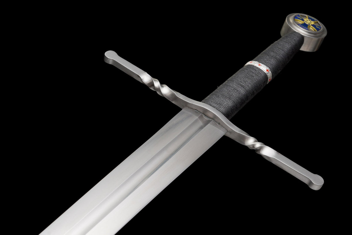 Sapphire Cross Longsword – 60Si2CrA Spring Steel, 126 cm – view 13