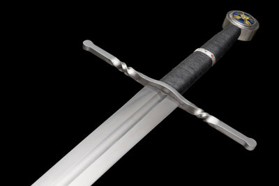 Sapphire Cross Longsword – 60Si2CrA Spring Steel, 126 cm – view 13