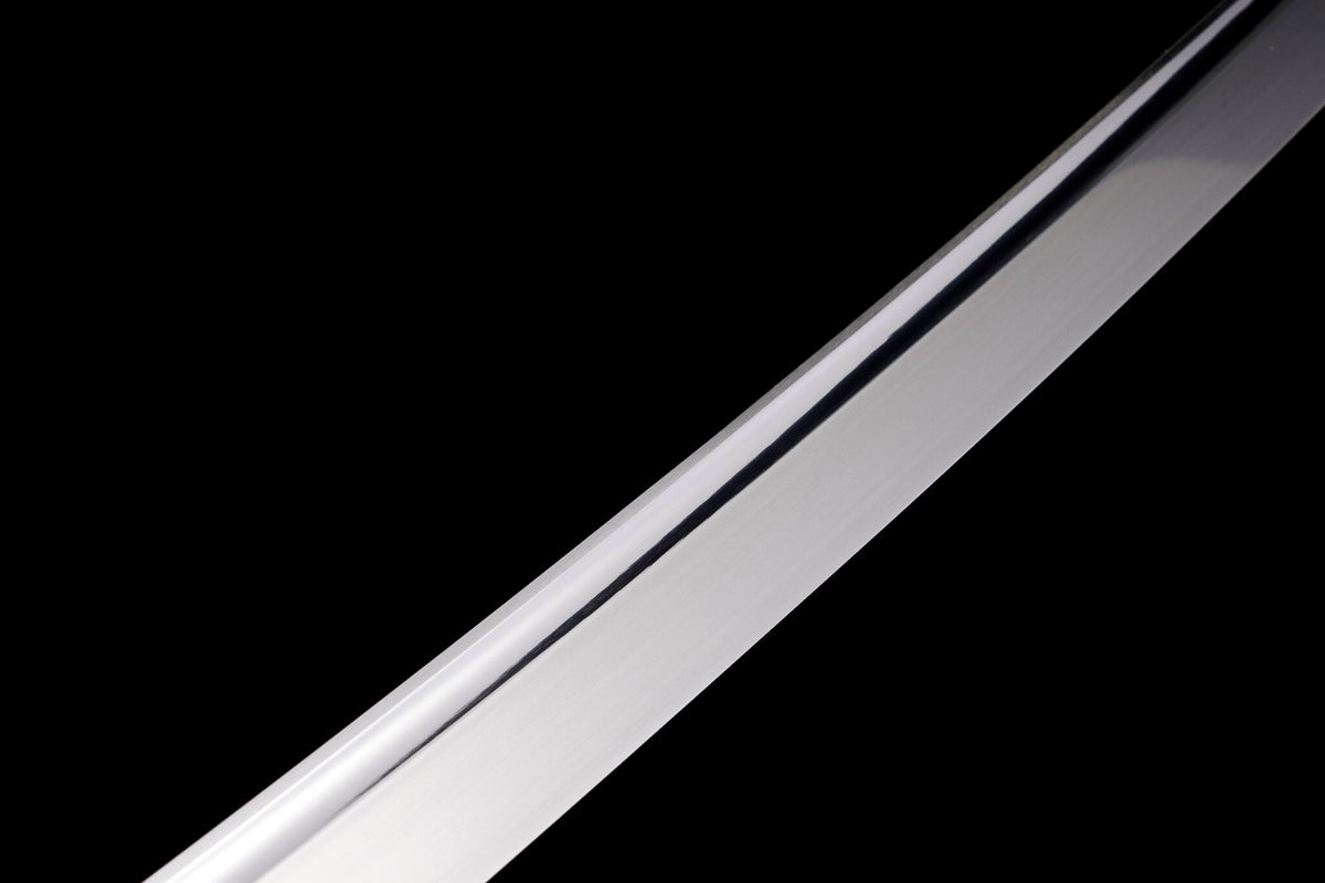 Katana Hanami 花見 – T10 Steel, Snow-white Sakura Saya – view 9