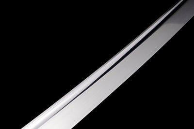 Katana Hanami 花見 – T10 Steel, Snow-white Sakura Saya – view 9