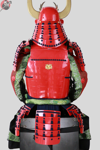 Ii Gashira Tosei Samurai Armour – Red Yoroi, Ii Clan – view 13