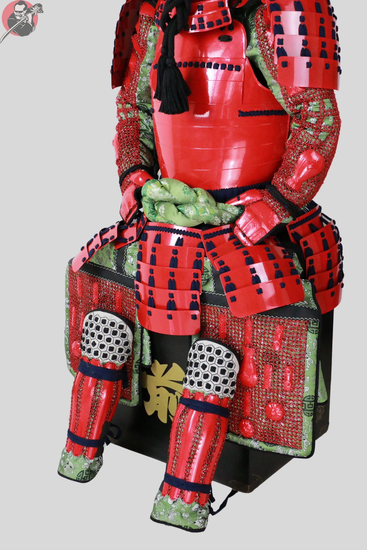 Ii Gashira Tosei Samurai Armour – Red Yoroi, Ii Clan – view 15