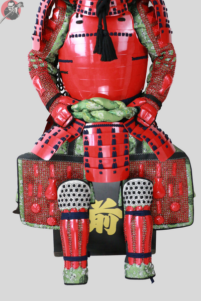 Ii Gashira Tosei Samurai Armour – Red Yoroi, Ii Clan – view 16