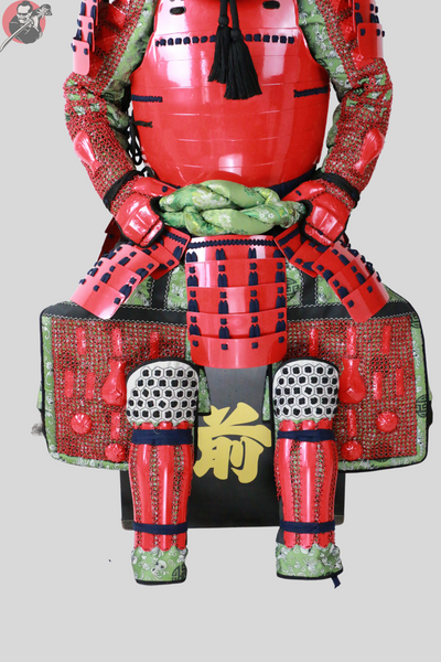 Ii Gashira Tosei Samurai Armour – Red Yoroi, Ii Clan – view 17