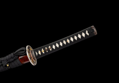 Guren 紅蓮 Katana – San-Mai "Red Roast" Blade – view 15
