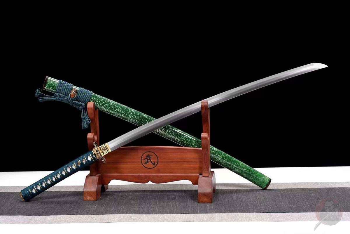 Yūkan'na 勇敢な Katana, Kobuse T10 and Damascus – view 2