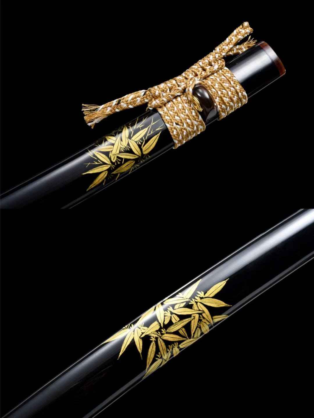 Ha 葉 Katana – Kobuse Forged, T10 Damascus Steel – view 9