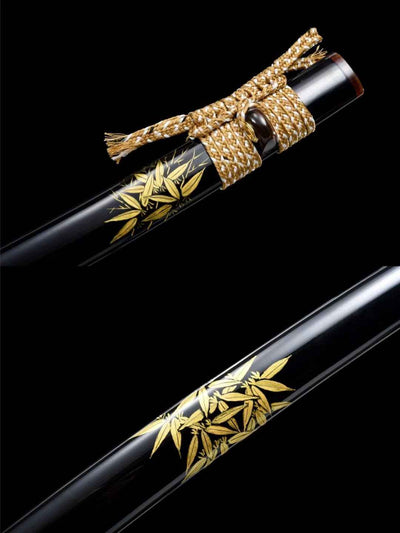 Ha 葉 Katana – Kobuse Forged, T10 Damascus Steel – view 9