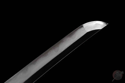 Katana Shujin 主人 – T10 Core with Damascus Hamon Steel – view 10