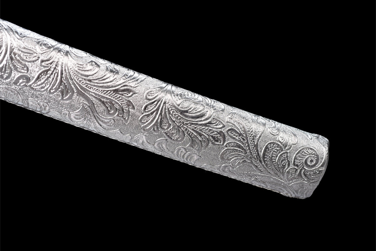 Fuyu 冬 Katana – Blue Blade, Manganese Steel – view 13