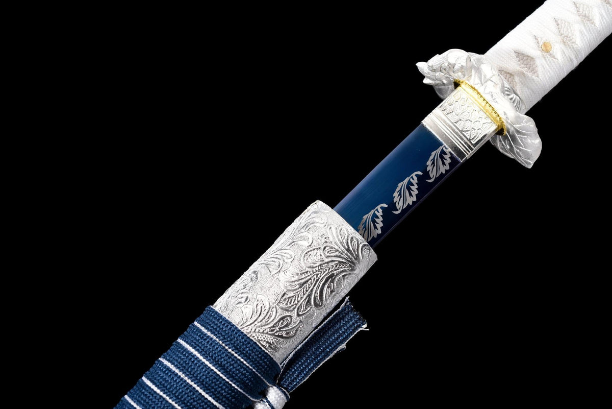 Fuyu 冬 Katana – Blue Blade, Manganese Steel – view 16