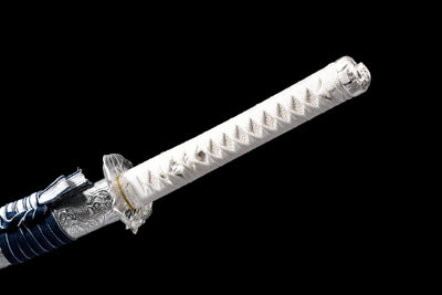 Fuyu 冬 Katana – Blue Blade, Manganese Steel – view 17