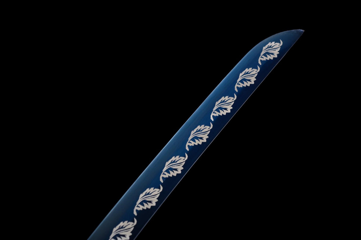 Fuyu 冬 Katana – Blue Blade, Manganese Steel – view 7