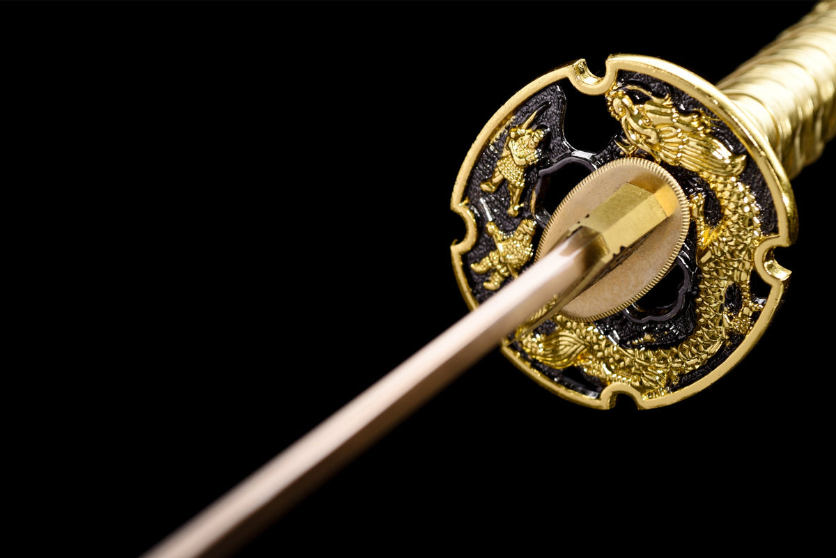 Gouka 豪華 Katana – Gold Manganese Steel Blade – view 15
