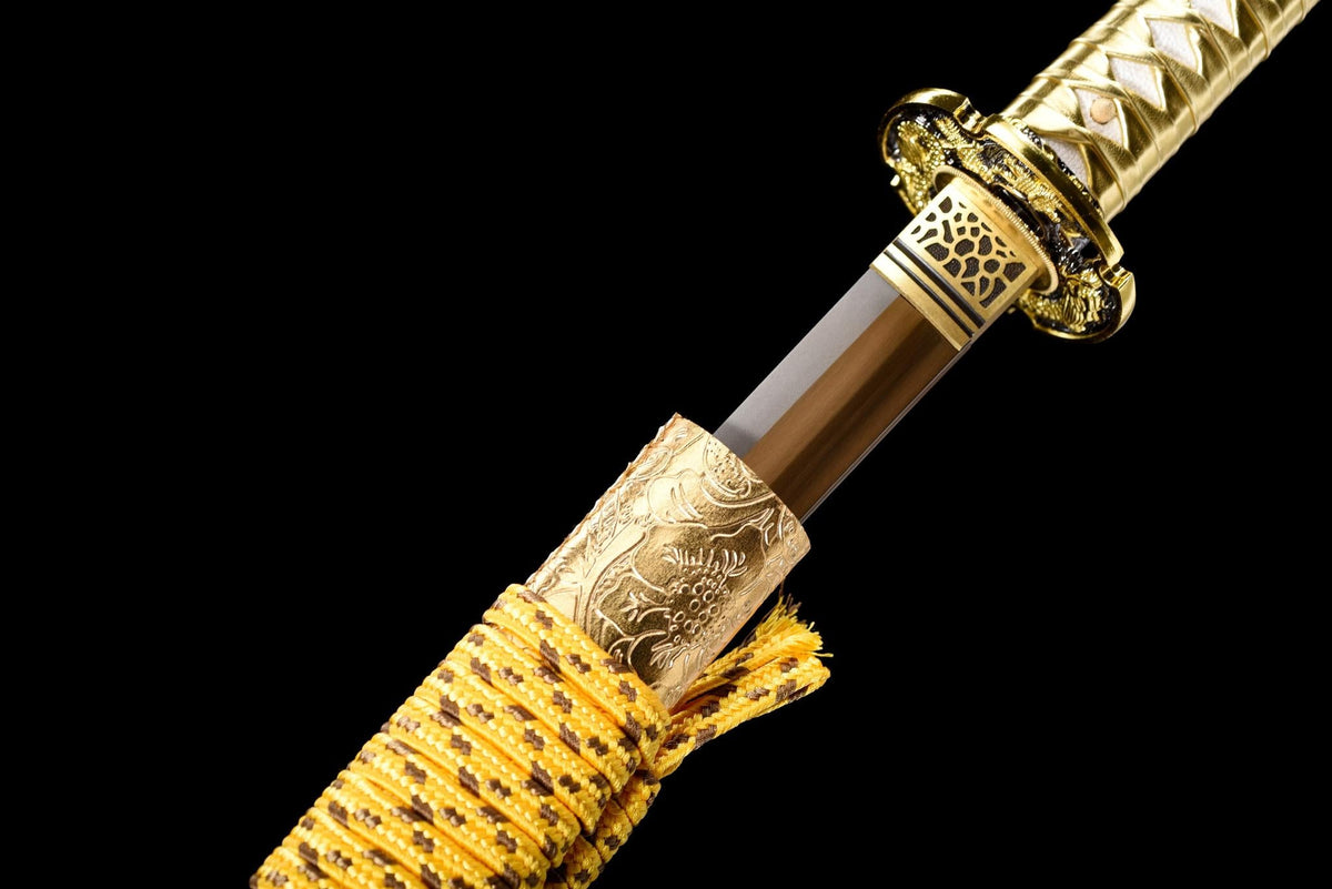 Gouka 豪華 Katana – Gold Manganese Steel Blade – view 16