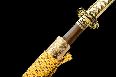 Gouka 豪華 Katana – Gold Manganese Steel Blade – view 16