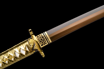 Gouka 豪華 Katana – Gold Manganese Steel Blade – view 9