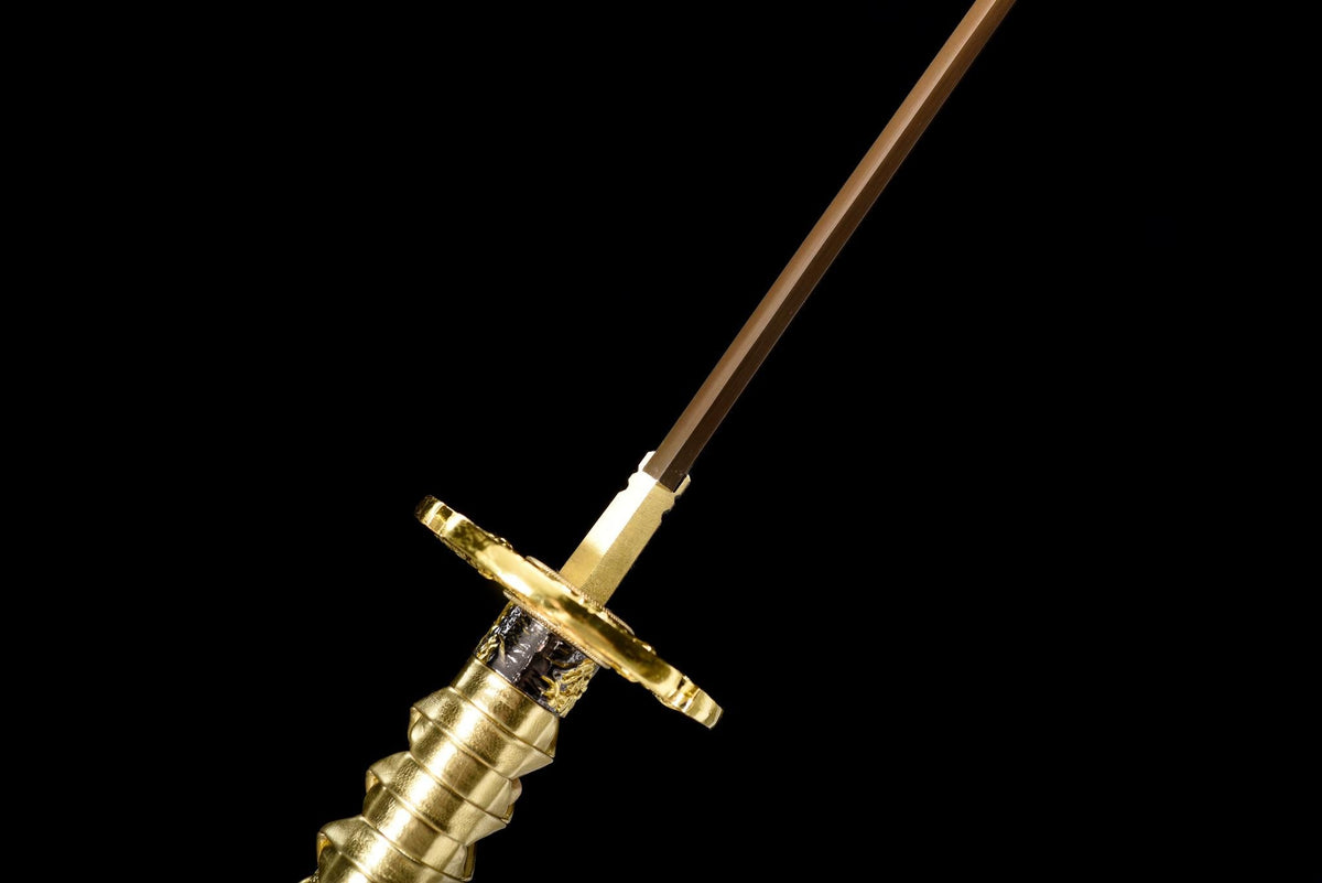 Gouka 豪華 Katana – Gold Manganese Steel Blade – view 10