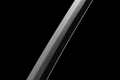Katana Hanamai 花舞 – T10 and Damascus (Kobuse) Steel – view 12