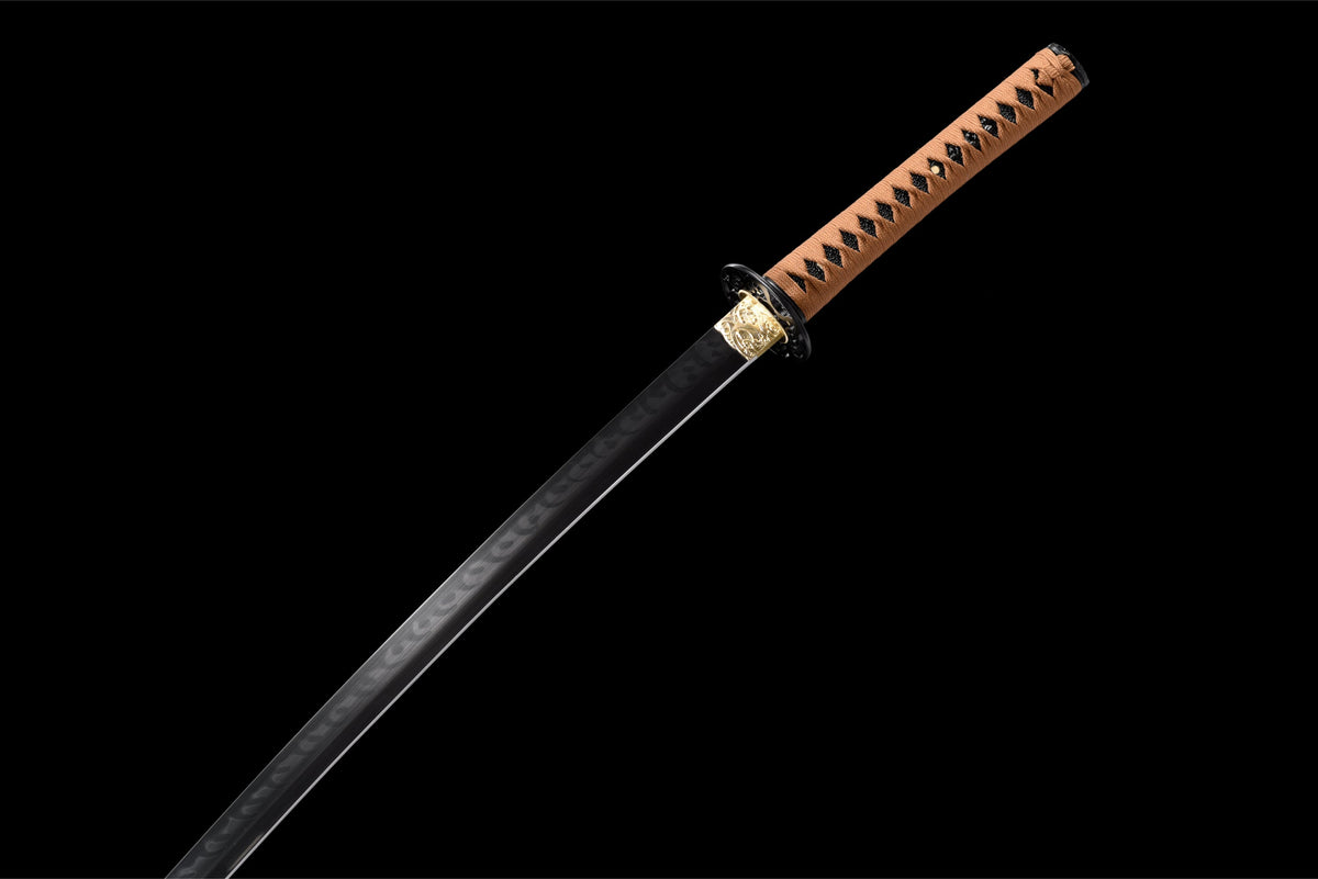Kageho 影炎 Katana — T10 Steel, Hand-Painted Lacquered Saya – view 10