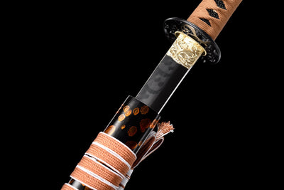 Kageho 影炎 Katana — T10 Steel, Hand-Painted Lacquered Saya – view 12