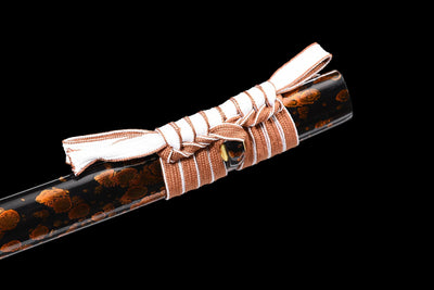 Kageho 影炎 Katana — T10 Steel, Hand-Painted Lacquered Saya – view 14