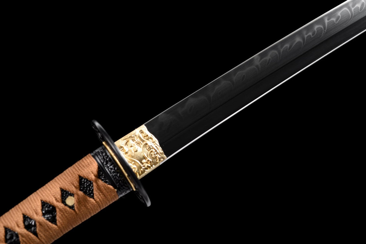 Kageho 影炎 Katana — T10 Steel, Hand-Painted Lacquered Saya – view 7