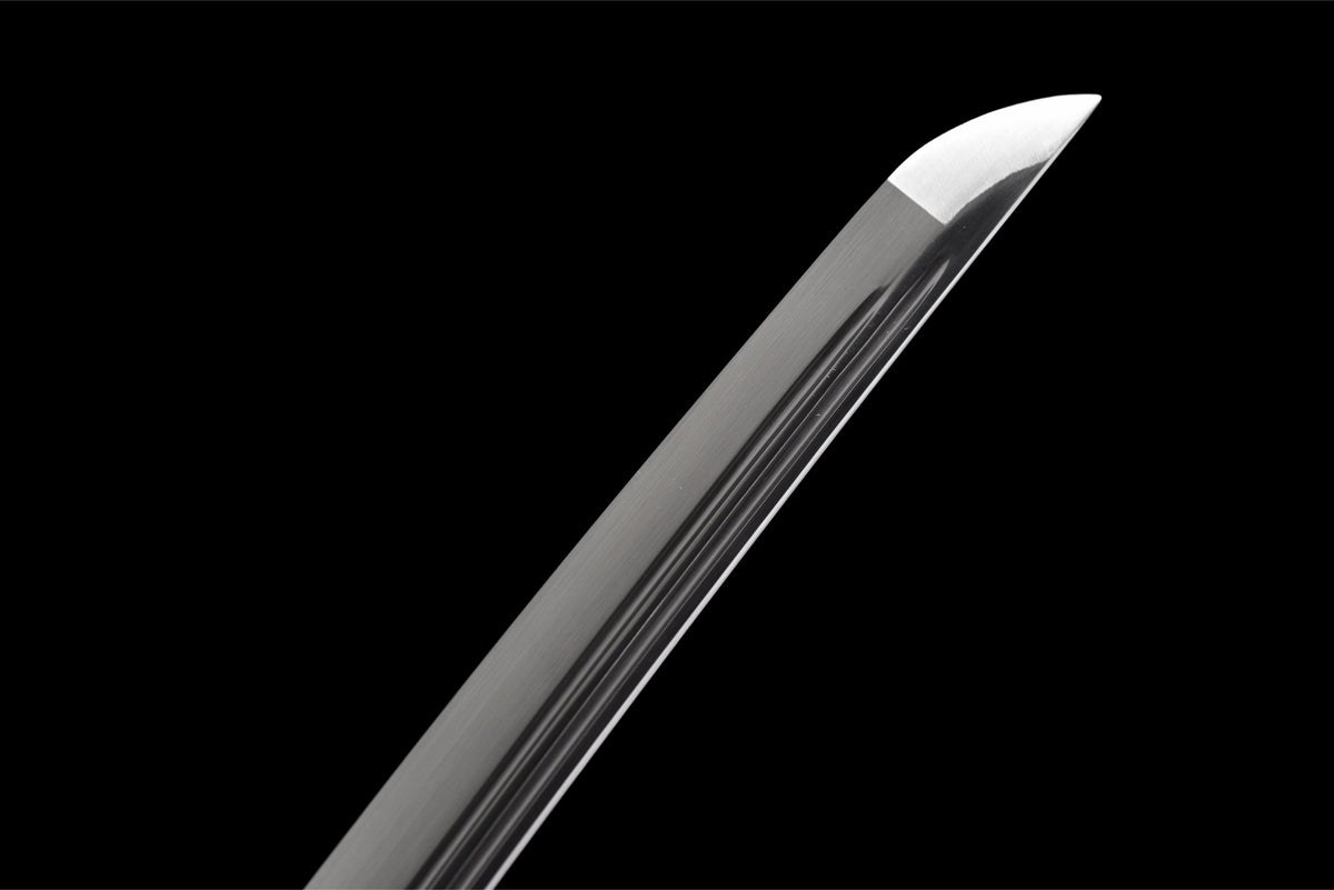 Kamon 家紋 Katana – Flexible Steel, Two Bo-hi, Dragon Saya – view 7