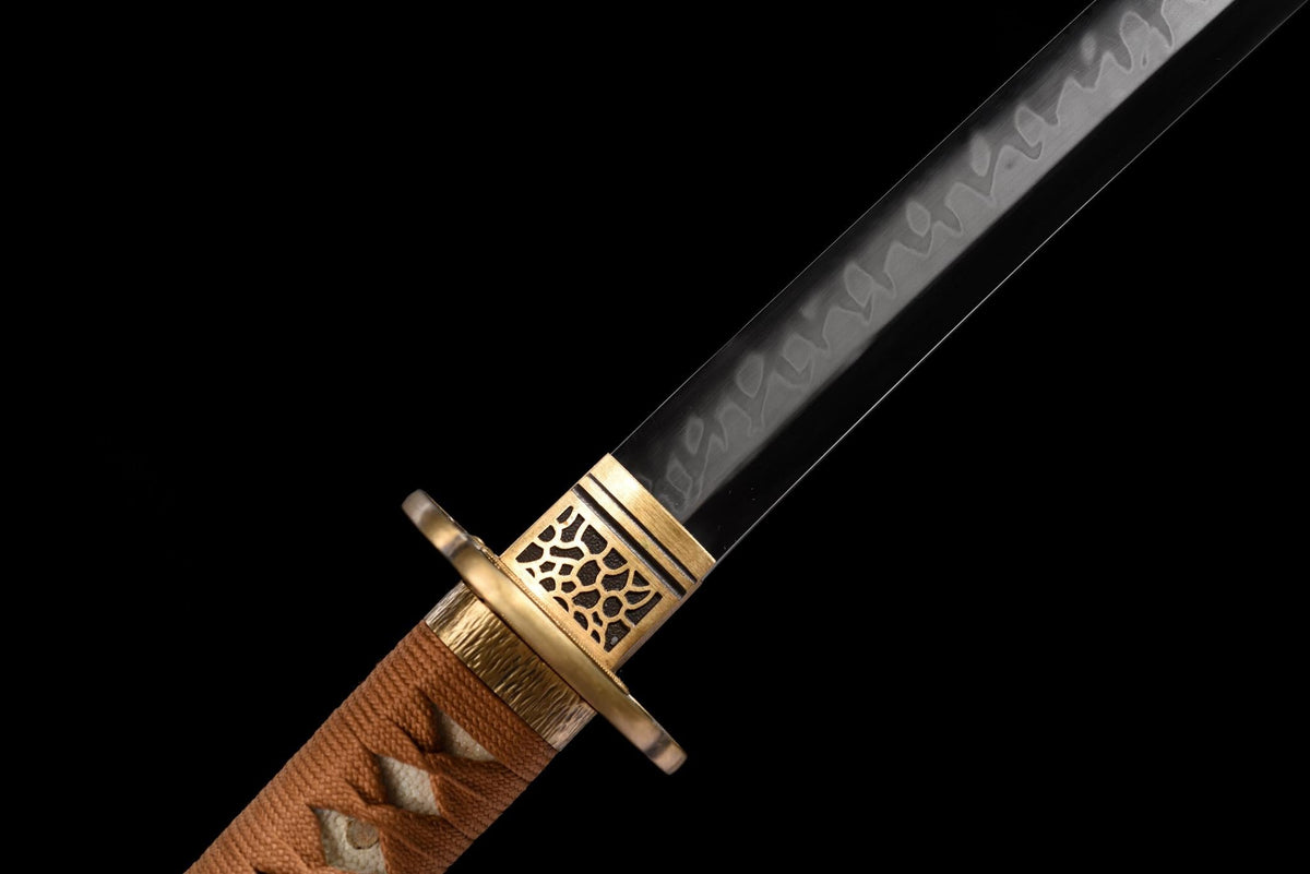 Keishou 景勝 Katana – T10 Steel, Ebony Saya, Mirror Polish – view 7