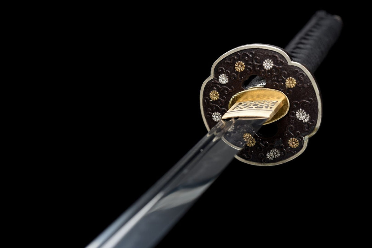 Ketsueki 血液 Katana — Red Saya, T10 Steel – view 10