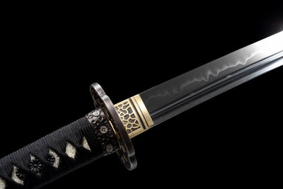 Ketsueki 血液 Katana — Red Saya, T10 Steel – view 7