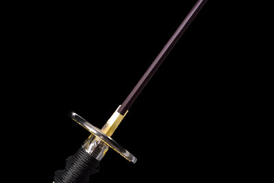 Murasaki Ryuu 紫竜 Katana – Purple 1060 Steel, Dragon – view 9
