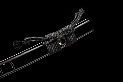 Katana Tatsu 竜 – Damascus Steel, Hand-painted Dragon Saya – view 15