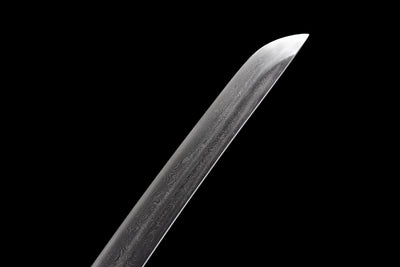 Katana Tatsu 竜 – Damascus Steel, Hand-painted Dragon Saya – view 7